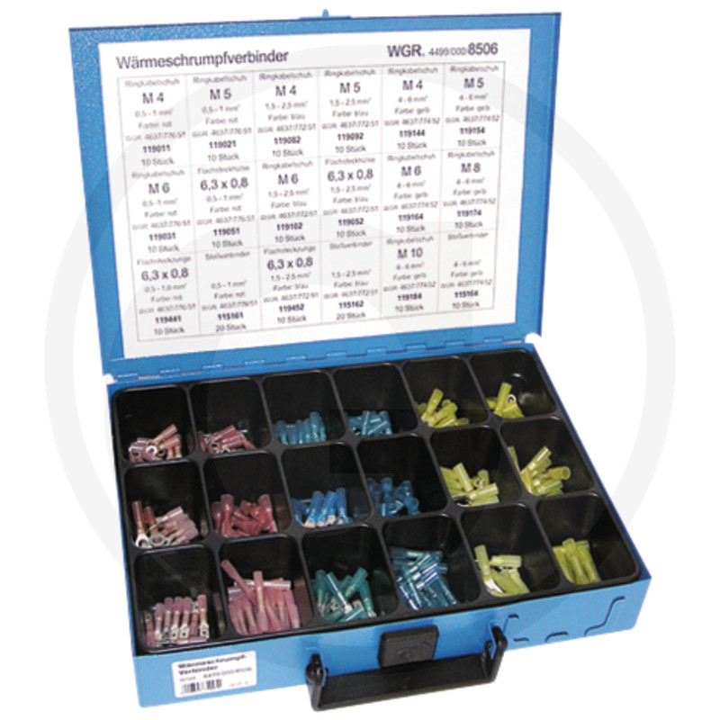 Assortiment krimpkousen, 18-voudig