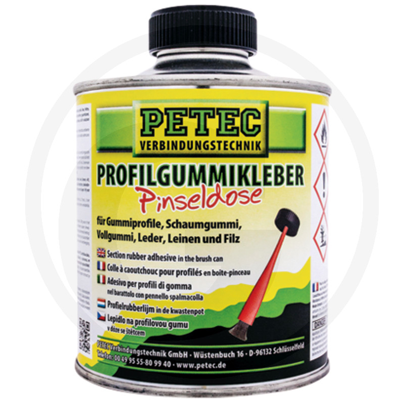 PETEC lijm voor rubberprofielen