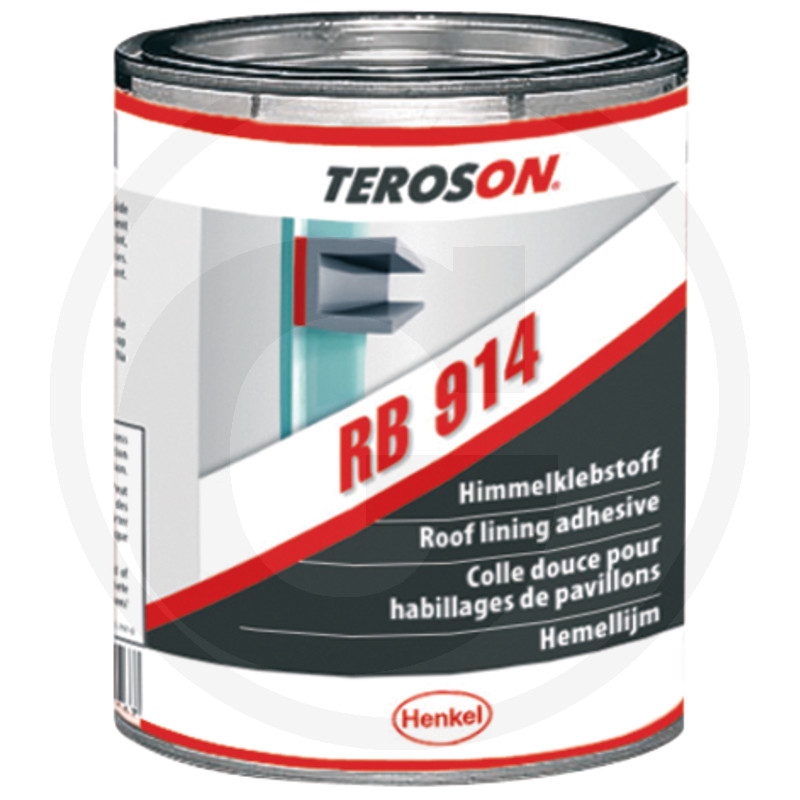 Teroson RB 914 contactlijm, speciaal voor textiel, transparant