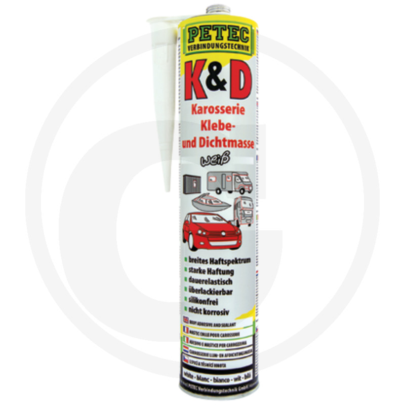 PETEC carrosserie lijm en afdichtkit