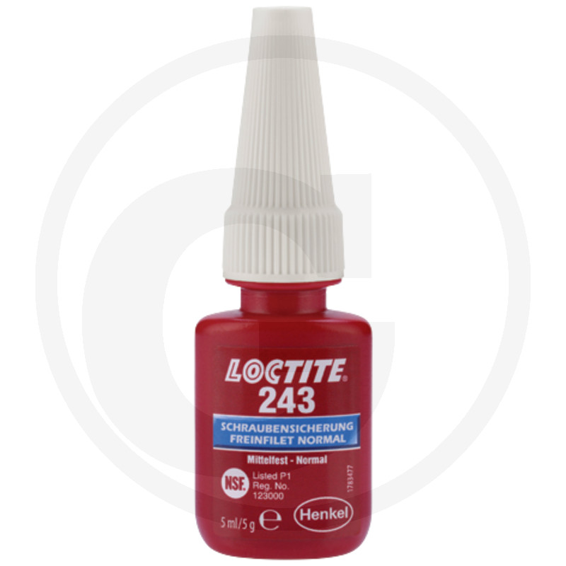 LOCTITE® 243 schroefdraadborgmiddel met gemiddelde sterkte
