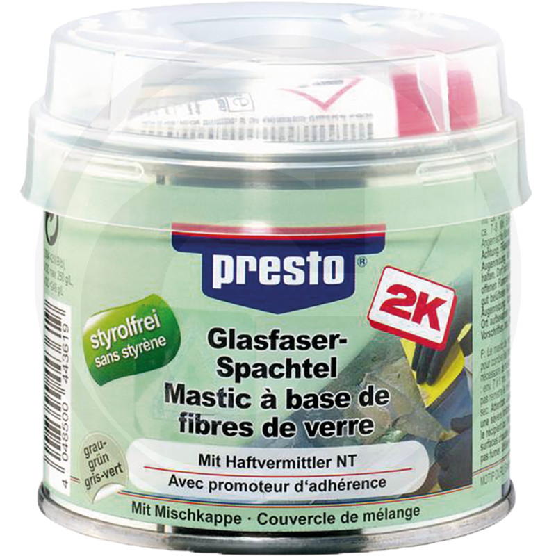 Mastic pour fibre de verre "sans styrène