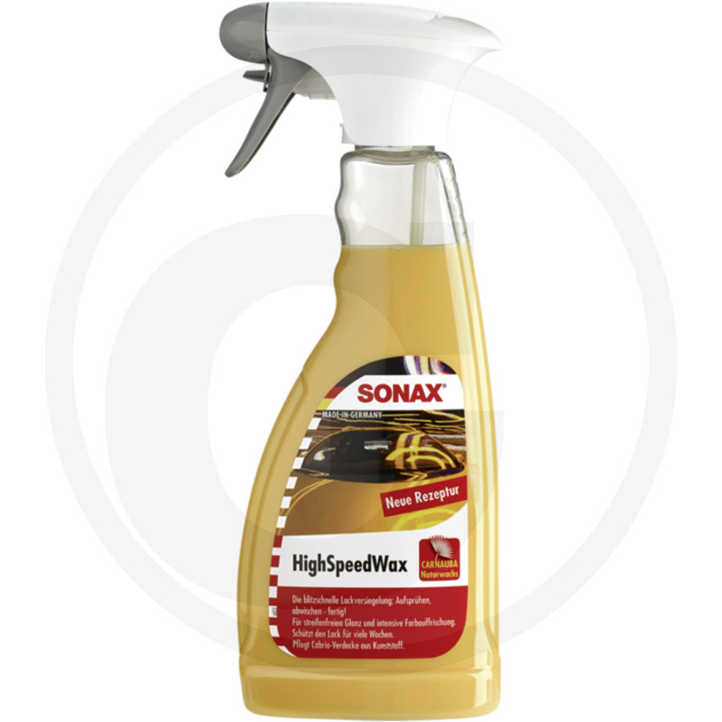 Cire haute vitesse SONAX