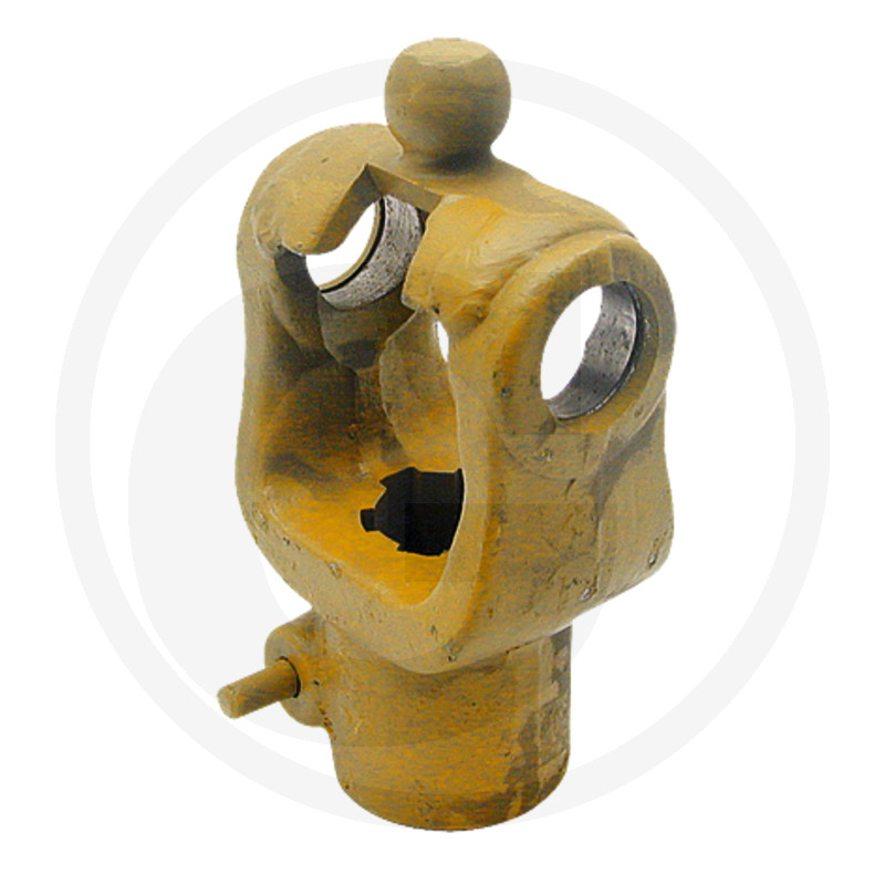 Anschlussgabel für Weitwinkelmuffen 80° mit Druckstift