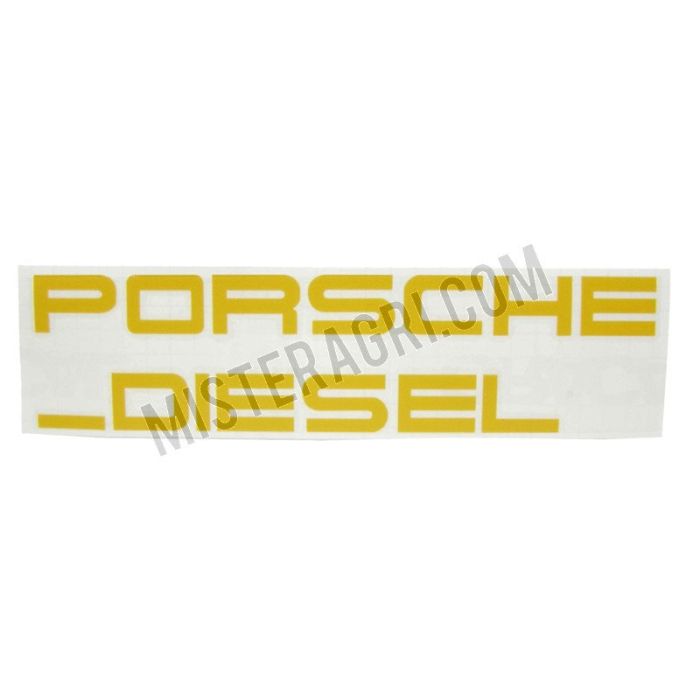 Embleem Porsche Diesel