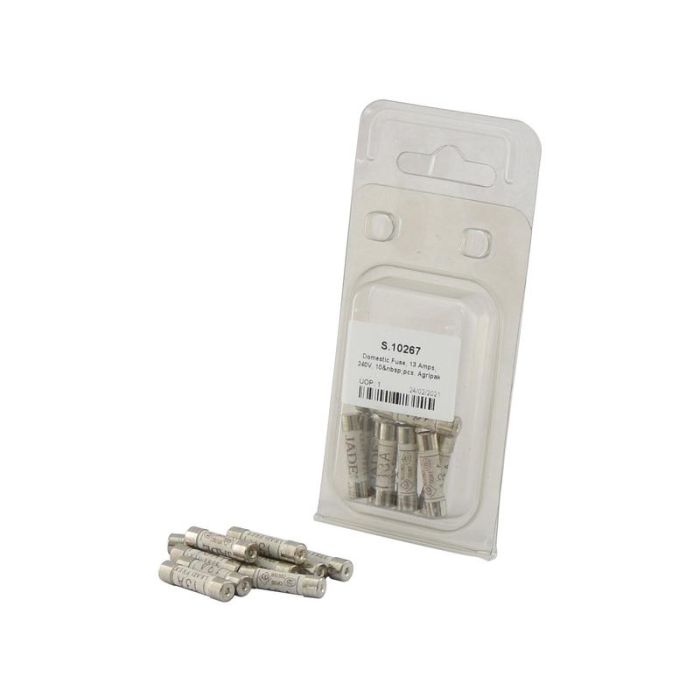 Fusible, 13 ampères, 240V, 10 pièces Agripak