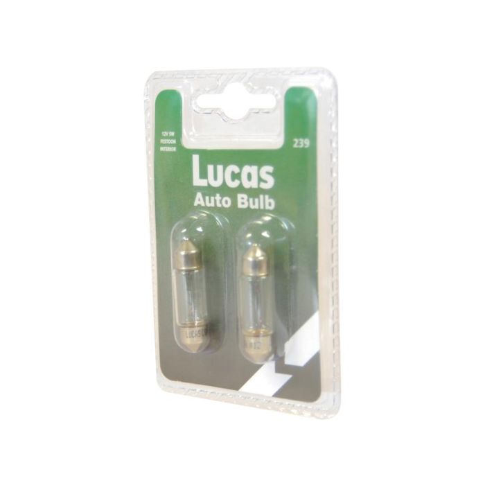 Gloeilamp (Gloeidraad) C5W, 12V, 5W, SV8.5 (Clamshell 2 stuks) Gloeilamp (Gloeidraad) C5W, 12V, 5W, SV8.5 (Clamshell 2 stuks)