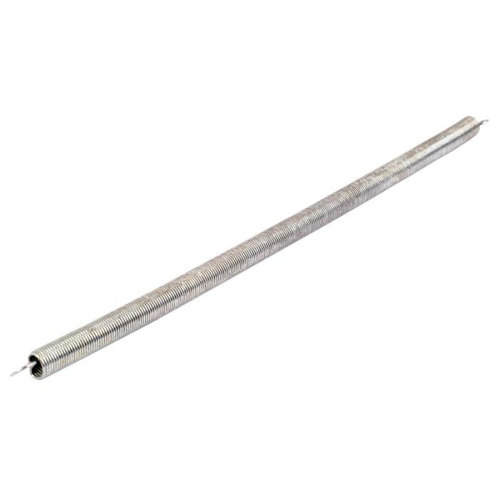 Trekveren, Veer Ø5mm, Draad Ø0.5mm, Lengte: 145mm.