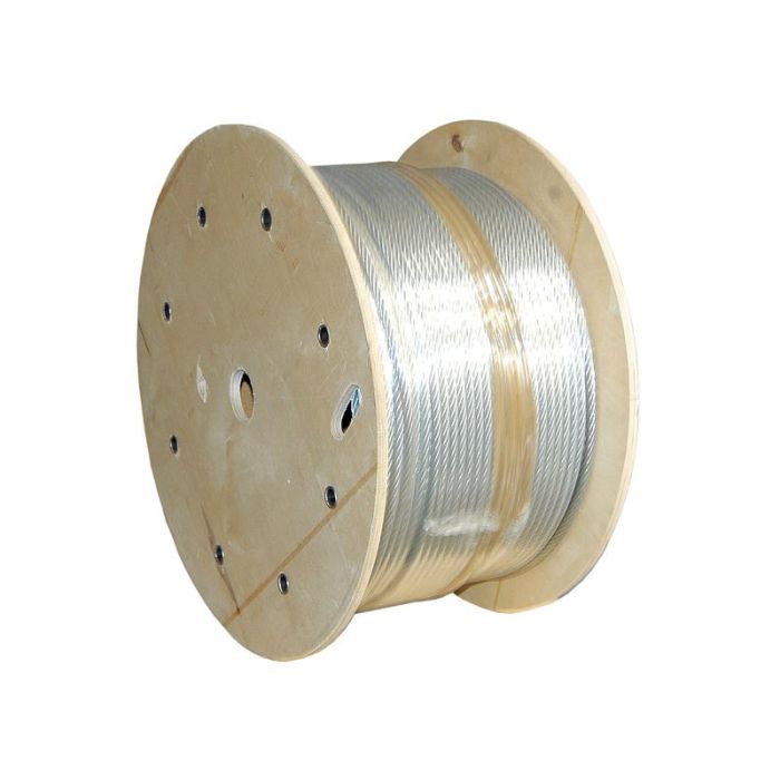 STAALKABEL 12mm 6x12 + 7 TOUW STAALKABEL 12mm 6x12 + 7 TOUW