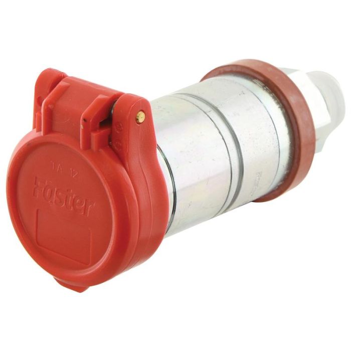Stofklep 1/2''  Rood voor vrouwdeel TA12R