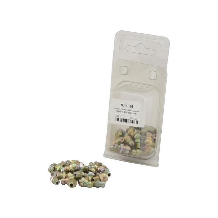 Graisseur - M6 Assortiment (Agripak 20 pièces)