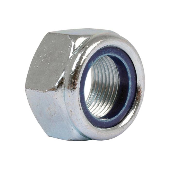 Ecrou autobloquant M20 x 1,50 classe 8 zingué DIN 985 Ecrou autobloquant M20 x 1,50 classe 8 zingué DIN 985