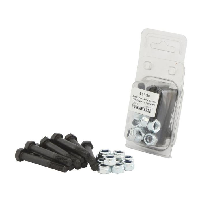 Breekbout, M8x55mm (10 stuks Agripak) Breekbout, M8x55mm (10 stuks Agripak)