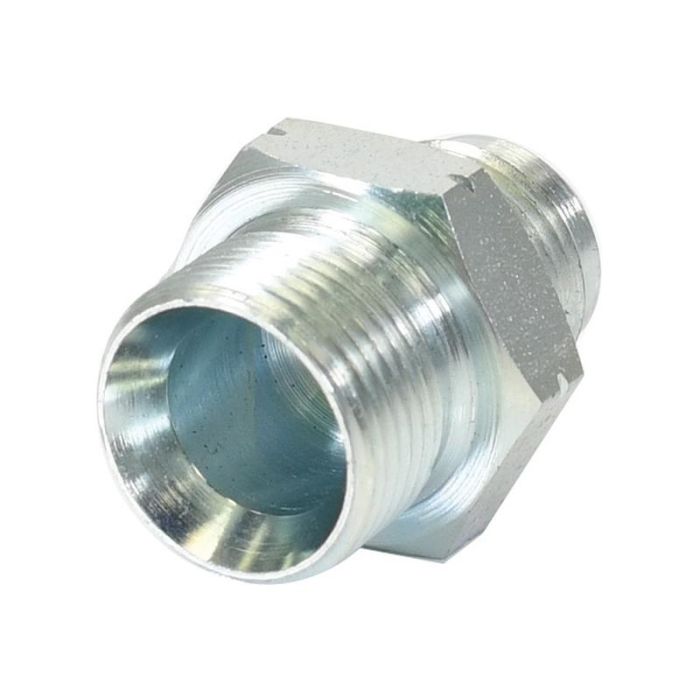 Hydraulisch verloopstuk M22x1.50 Metrisch Man x 3/4'' JIC Man Hydraulisch verloopstuk M22x1.50 Metrisch Man x 3/4'' JIC Man
