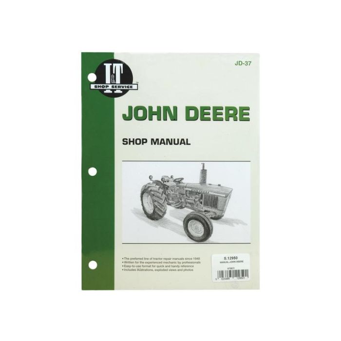 WERKSTATTBUCH J.DEERE 1020 ETC.