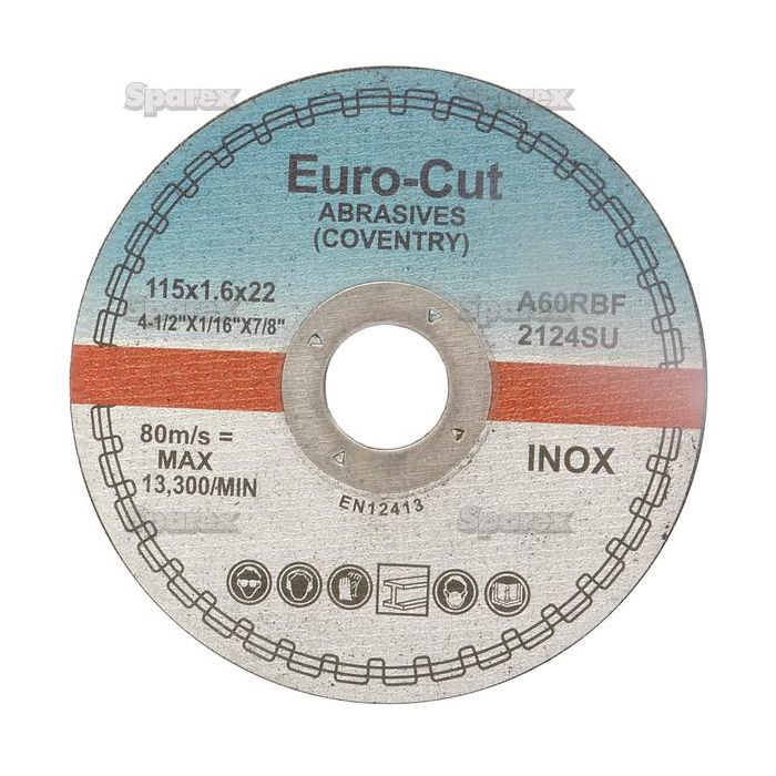 Trennscheibe METAL 115x1,6mm Trennscheibe METAL 115x1,6mm