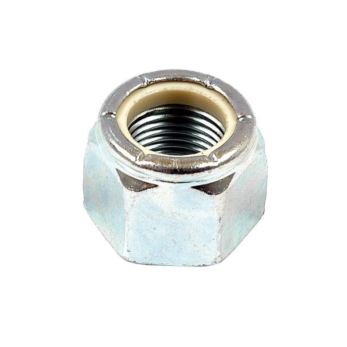 Écrou autobloquant 1'' UNF classe 8 zingué DIN 985 Écrou autobloquant 1'' UNF classe 8 zingué DIN 985