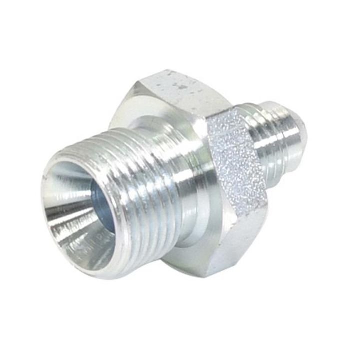 Hydraulisch verloopstuk 3/8'' BSP Man x 7/16'' JIC Man