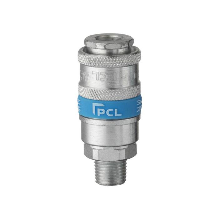 Koppelstuk Luchtsnelkopp. 1/4'' bspt buiten draad