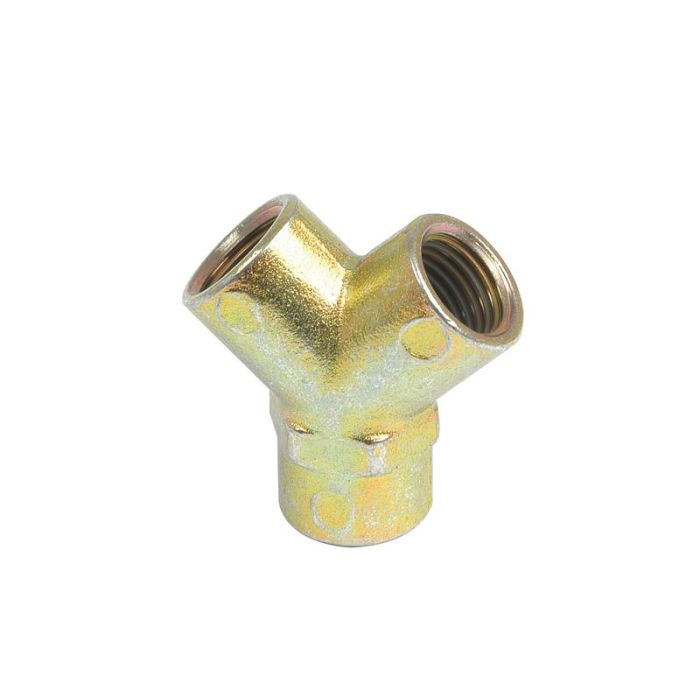 Y-Verdeelstuk 3, Inwendig 1/4'' BSP