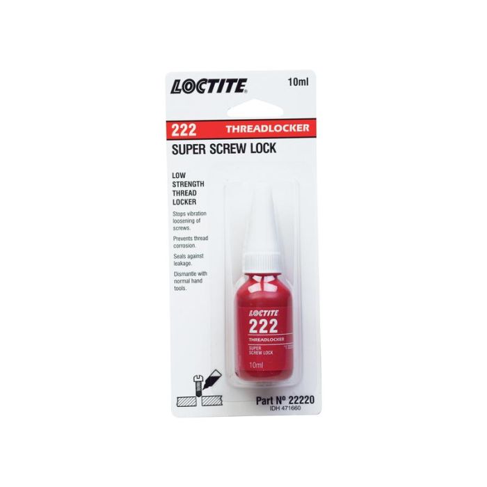 LOCTITE 222 BORGMIDDEL 10ML
