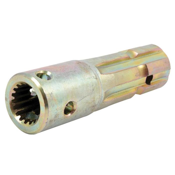 Rallonges de transmission - Rainure de clavette intérieure 1'' - 18 x Rainure de clavette externe 1 3/8'' - 6 avec Rallonges de transmission - Rainure de clavette intérieure 1'' - 18 x Rainure de clavette externe 1 3/8'' - 6 avec