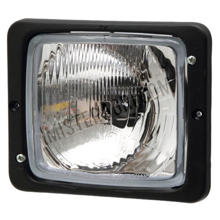 Koplamp - H4, inbouw in radiateurgrille