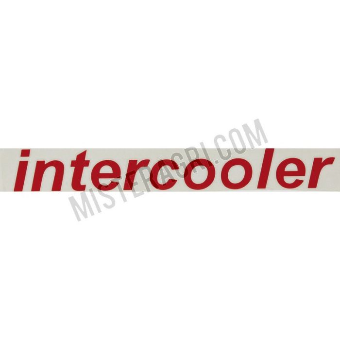 Embleem - intercooler