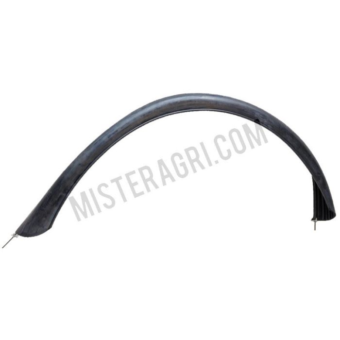 Rubberen rand - 100 x 1770 mm incl. draad en bevestiging Rubberen rand - 100 x 1770 mm incl. draad en bevestiging