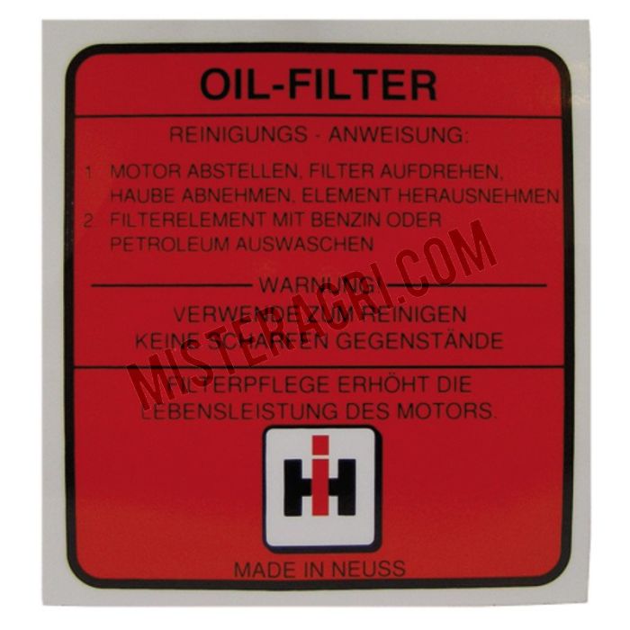Embleem - oliefilter