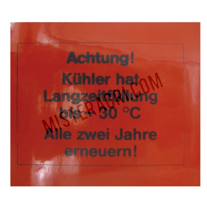 Achtung! Kühler Achtung! Kühler