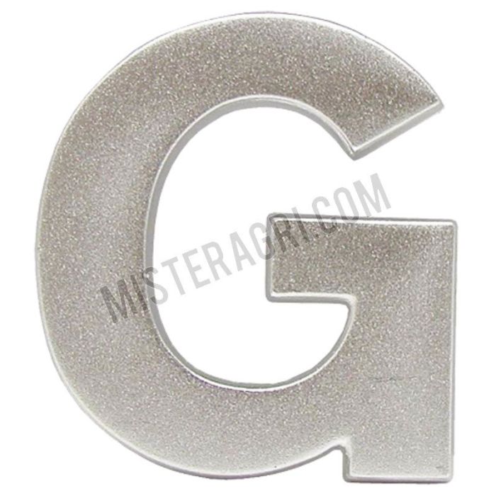 Lettre G - hauteur 50 mm Lettre G - hauteur 50 mm