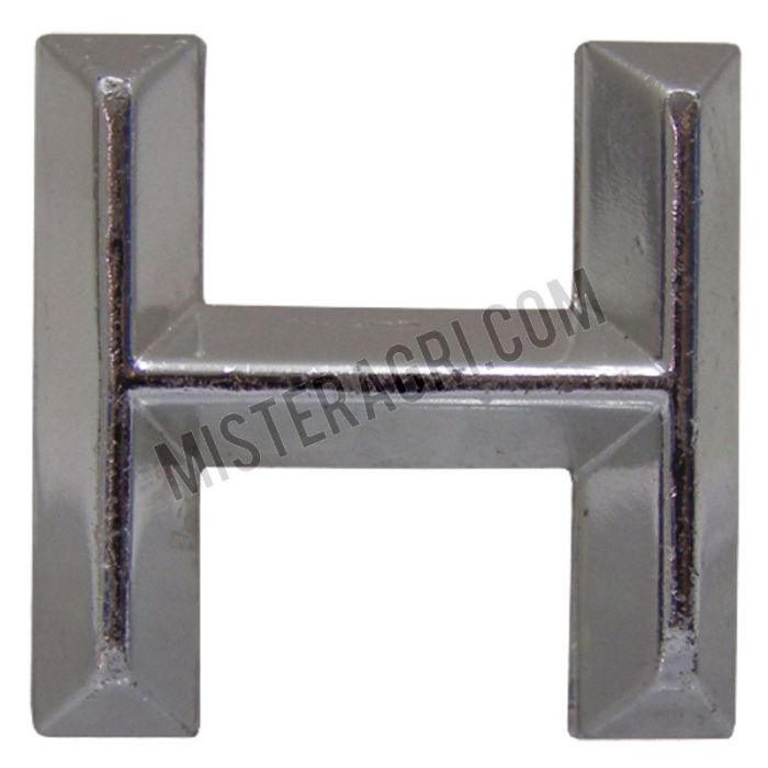 Lettre H - hauteur 30 mm Lettre H - hauteur 30 mm