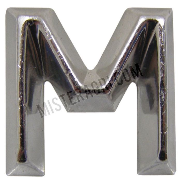 Lettre M - hauteur 30 mm