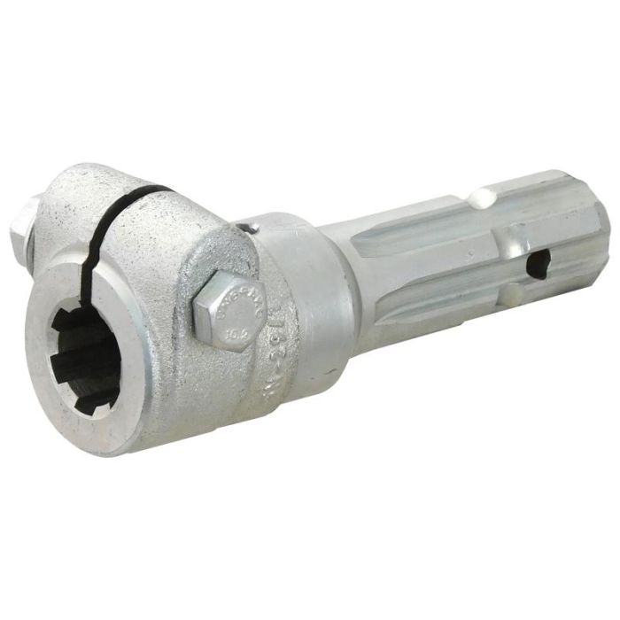 Aftakas Verlengstukken - Spiebaan inwendig 1 1/8'' - 6 x Spiebaan uitwendig 1 3/8'' - 6 met Klembout.
