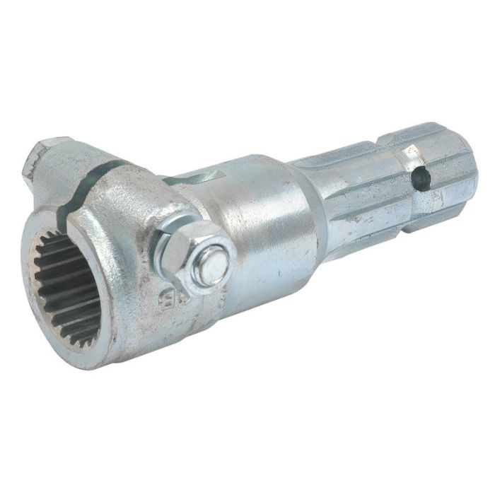 Rallonges de transmission - Rainure de clavette intérieure 1 3/8'' - 21 x Rainure de clavette externe 1 3/8''. - 6 avec boulon de serrage. Rallonges de transmission - Rainure de clavette intérieure 1 3/8'' - 21 x Rainure de clavette externe 1 3/8''. - 6 avec boulon de serrage.
