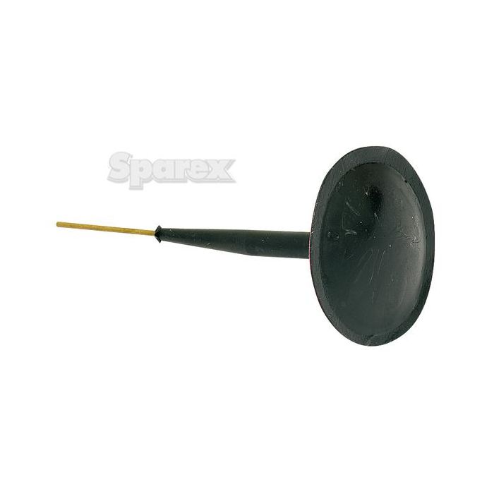 Klöppelmesser, Länge: 128mm, Breite: 40mm.