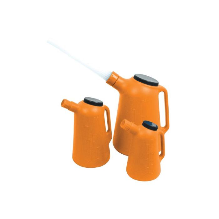 ÖLKÄNNCHEN PLASTIKSET ORANGE