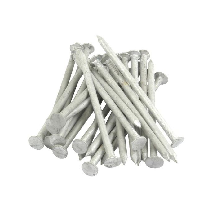 Clous galvanisés, Ø3.175mm x 75mm de longueur Clous galvanisés, Ø3.175mm x 75mm de longueur