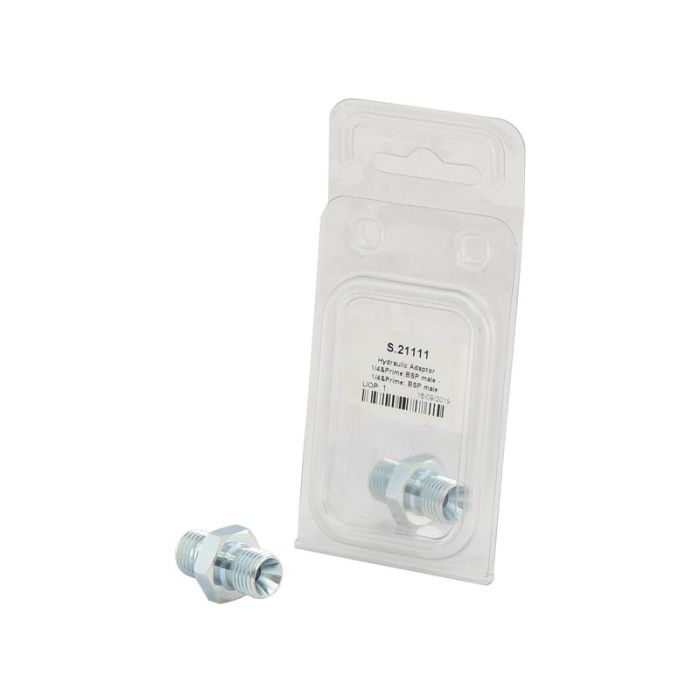 A'PAK-Nippel 1/4\"-1/4\" BSP M/M