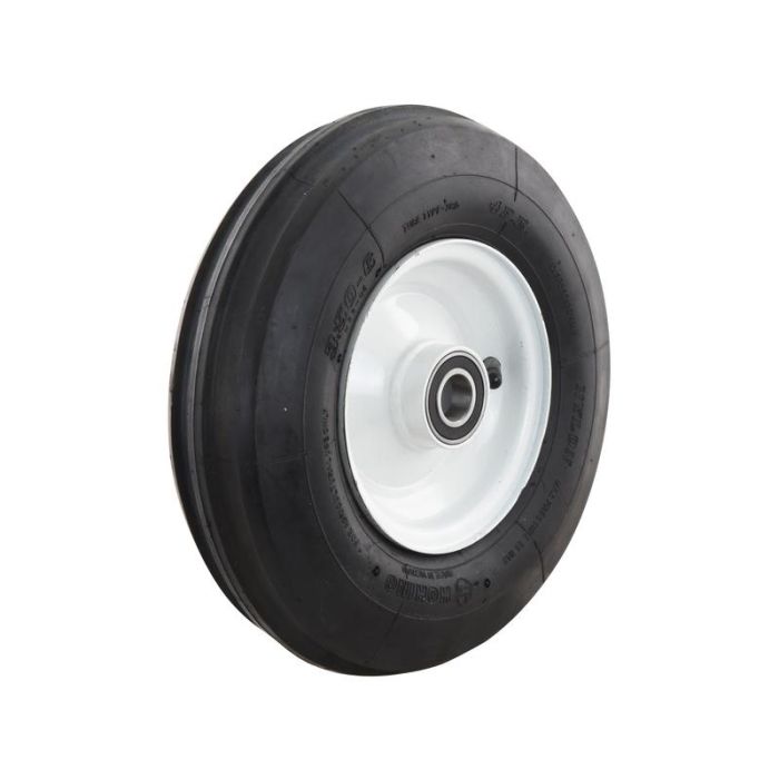 Roue complète, 3.50 - 6, 6'', 4PR, 3 côtes