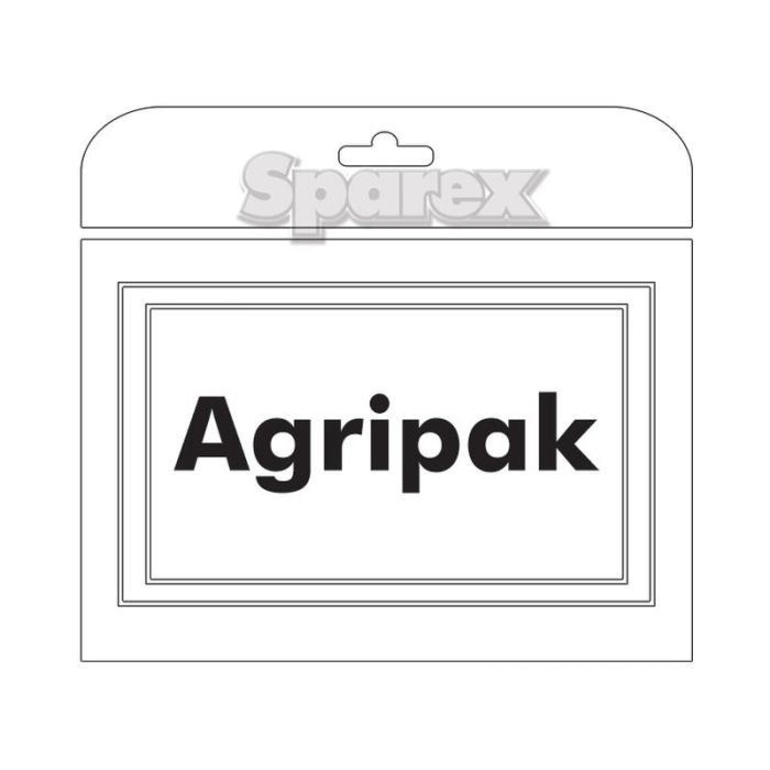Ploegbout - M12 x 60mm, Treksterkte 12.9 (8stuks Agripak)