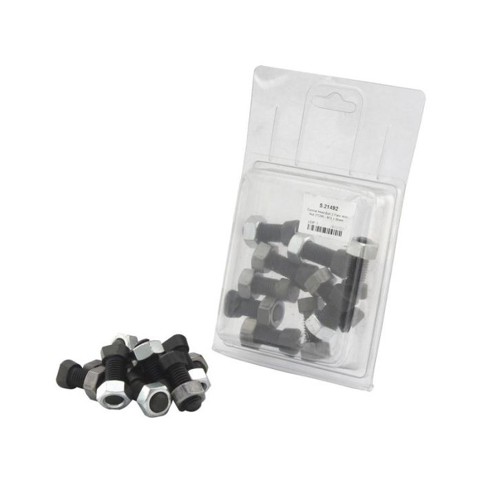 Ploegbout - M12 x 35mm, Treksterkte 12.9 (10stuks Agripak) Ploegbout - M12 x 35mm, Treksterkte 12.9 (10stuks Agripak)