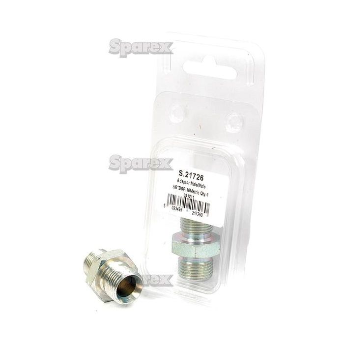 A'PAK - Nippel 3/8 BSPM-18MM MET