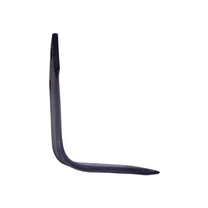 Freesmes Vierkant Rechts 70x7mm Hoogte: 158mm. Gat afstand: 46mm. Gat Ø: 14.5mm. Vervanging voor Sovema