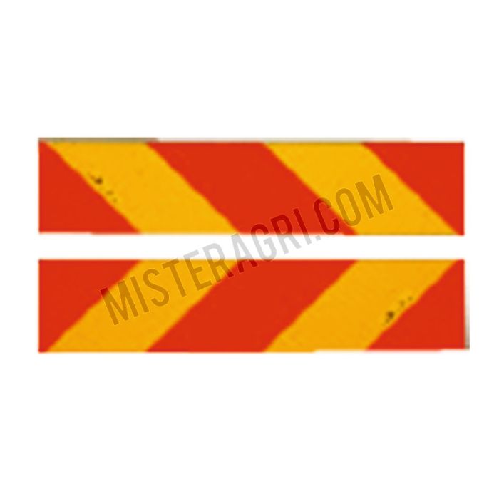 Waarschuwingsfolie - links- en rechtswijzend