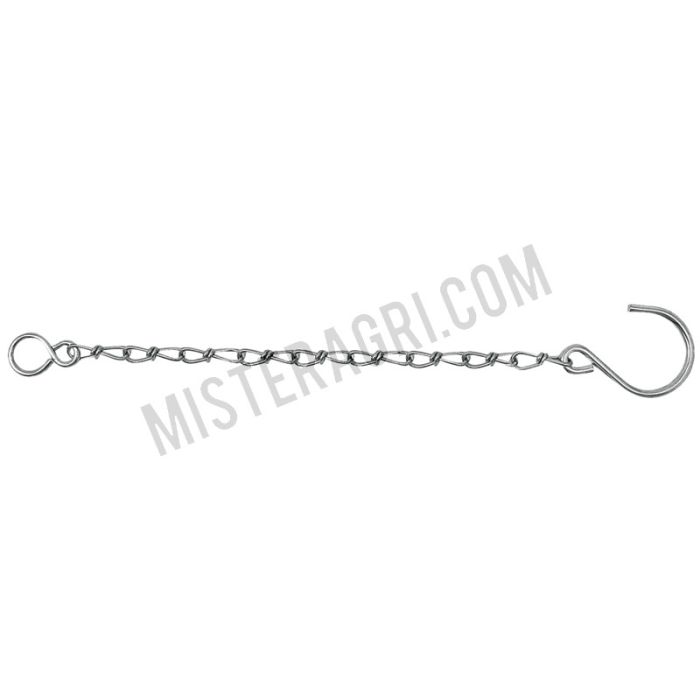 Veiligheidsketting - metaal, verzinkt, met oog Veiligheidsketting - metaal, verzinkt, met oog