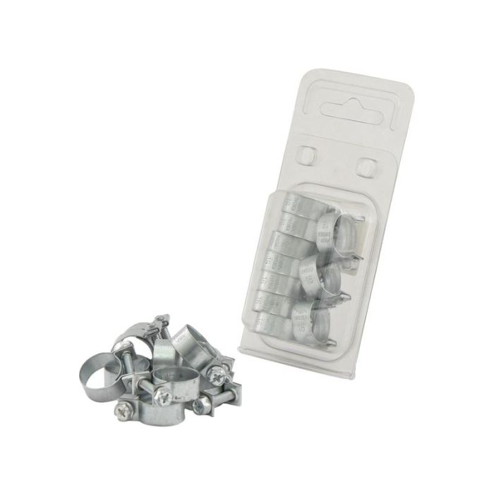 Miniklemme, Minimum Ø13mm, Maximum Ø16mm, 10 Stück Agripak.
