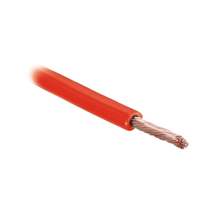 Elektrische kabel - 1 aderig, 1.5mm² Kabeldikte, Rood (Lengte: 10M), (Agripak)
