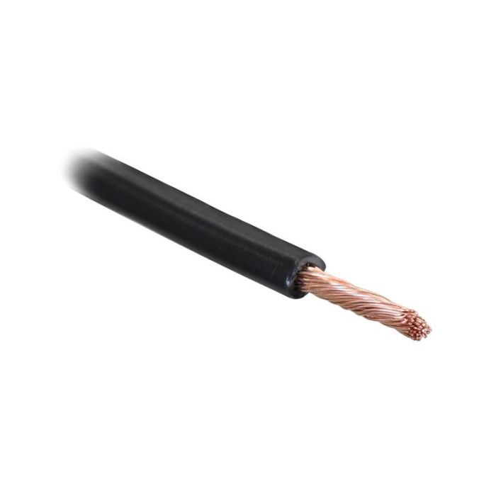Elektrische kabel 1x2mm ZWART 10m AGRIPAK